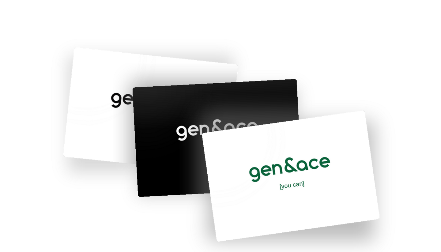 Подарочные карты gen&ace